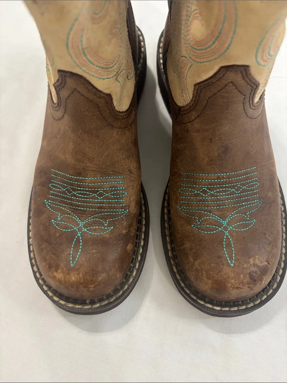 Ariat brown leather